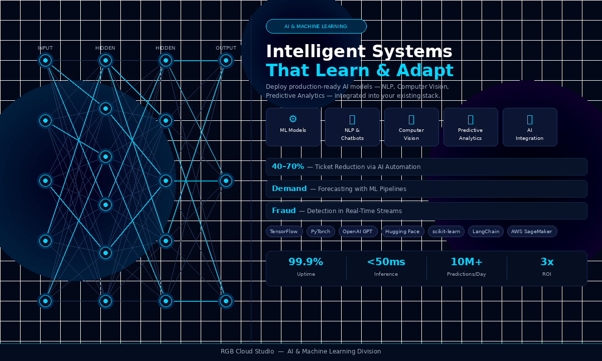 AI and Machine Learning illustration